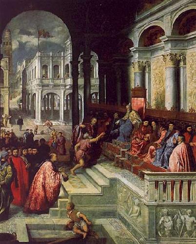 Paris Bordone Presentation of the Ring to the Doges of Venice